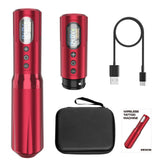 Solong Stroke 4.0mm Tattoo Machine E98 with 2 Batteries, Brushless Motor, Fast Charge