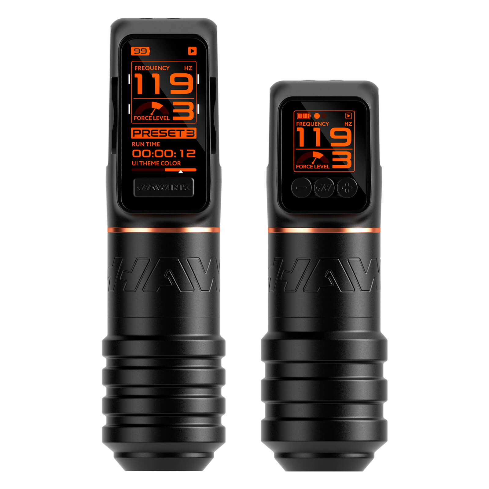 H1 Wireless Tattoo Pen Machine - Adjustable Stroke (3.5/4.0/4.5mm), Smart Color Screen, 1520mAh Battery Rotary Tattoo Machine