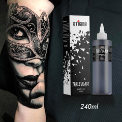 Tattoo Ink Black Standard Pigment 240ml Stigma (sig)