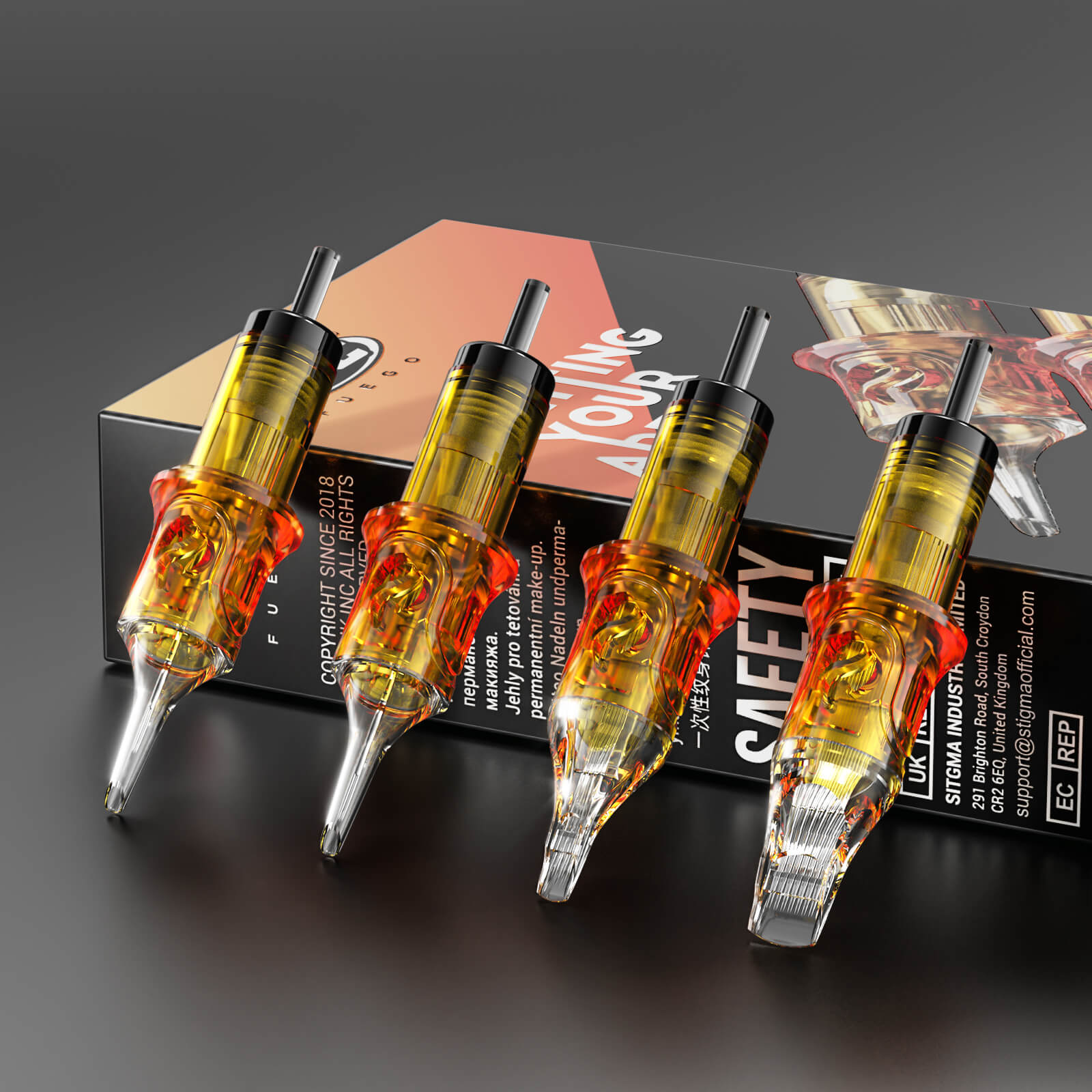 CNC FUEGO Tattoo Needle Cartridges(US ONLY)