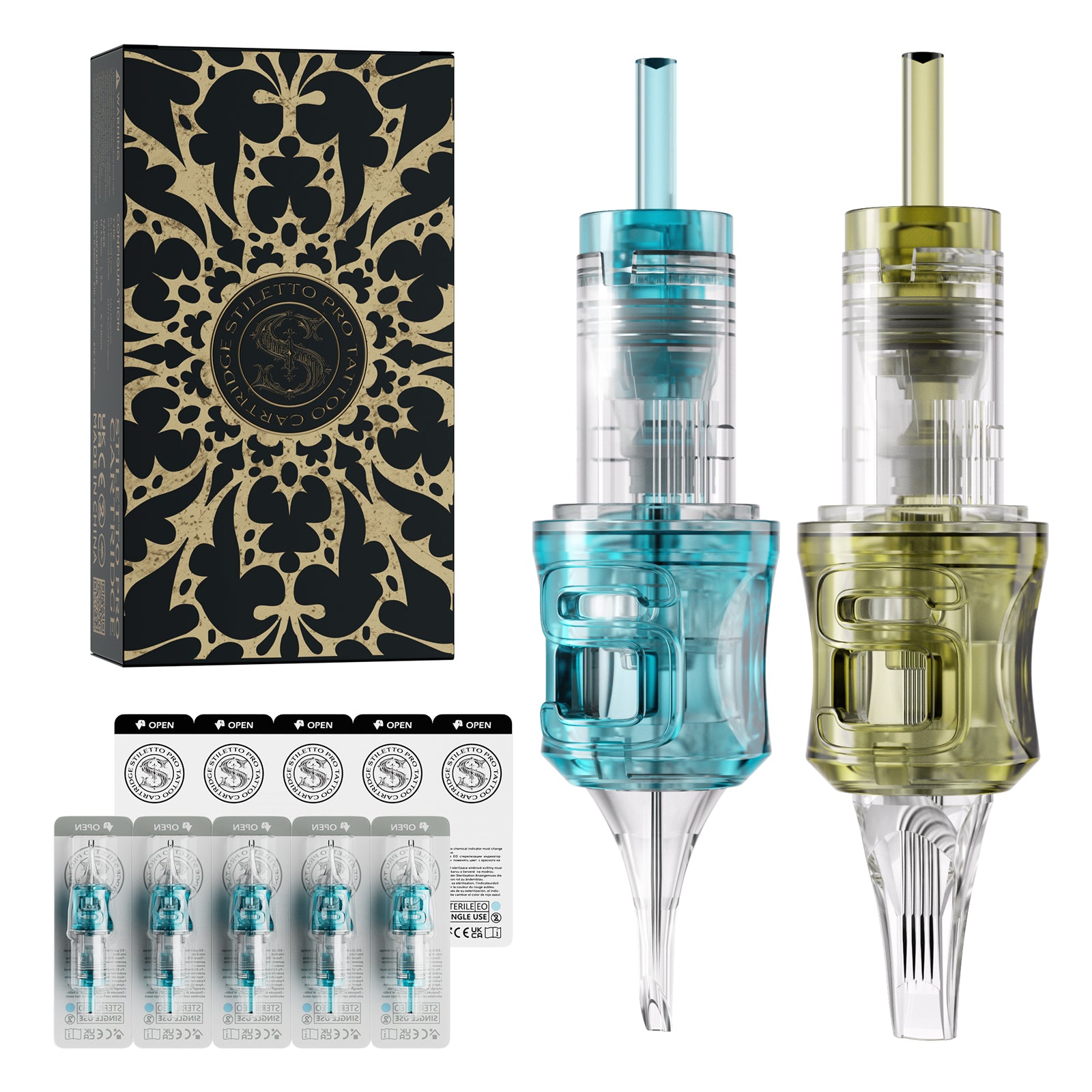 Solong STILETTO PRO Cartridges RL/RS/RM/M1 20PCS