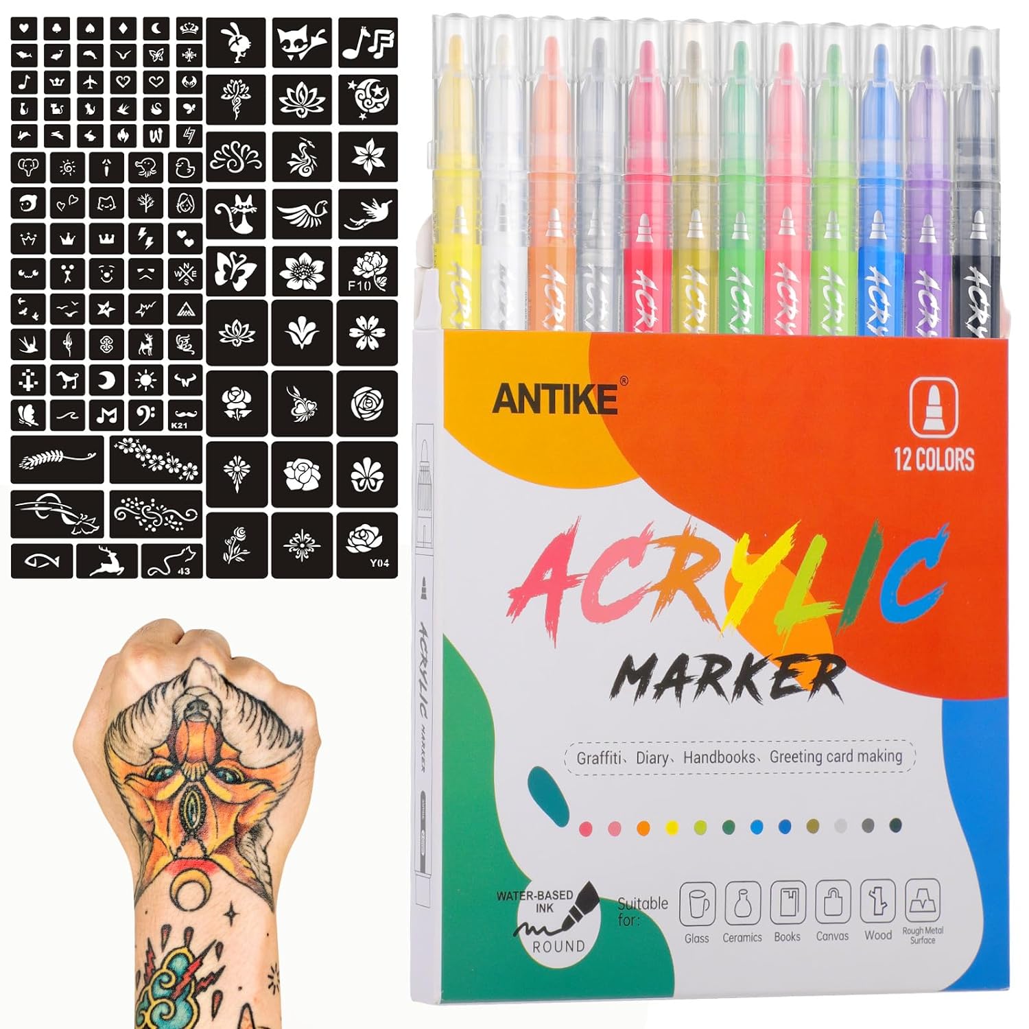 Temporary Tattoo Kit 