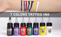 Tattoo Ink Colors Set 15ml HAWINK