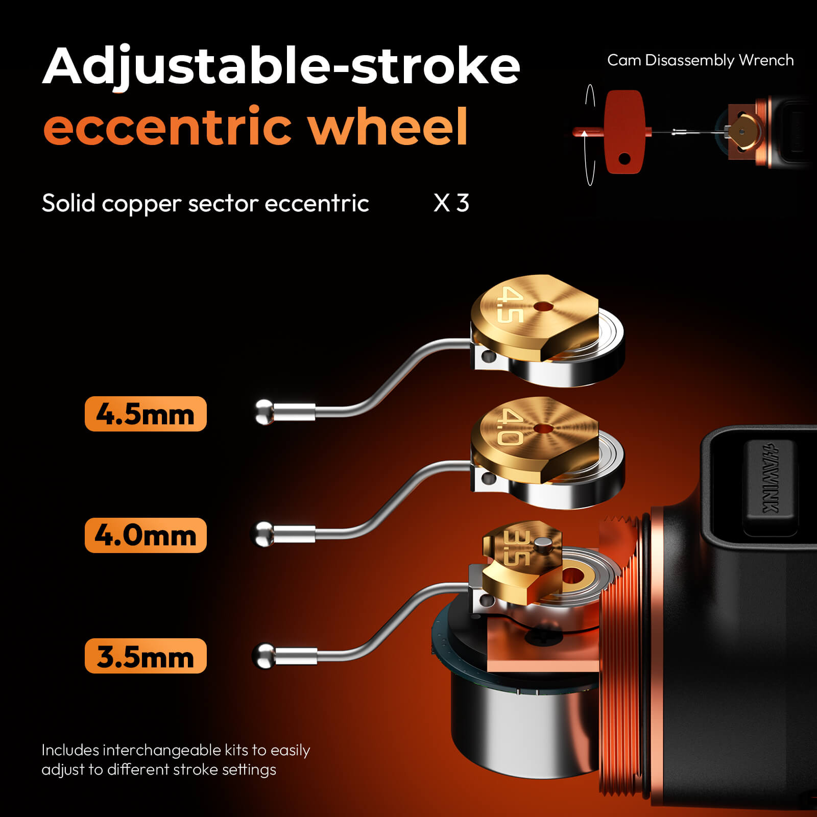 H1 Wireless Tattoo Pen Machine - Adjustable Stroke (3.5/4.0/4.5mm), Smart Color Screen, 1520mAh Battery Rotary Tattoo Machine