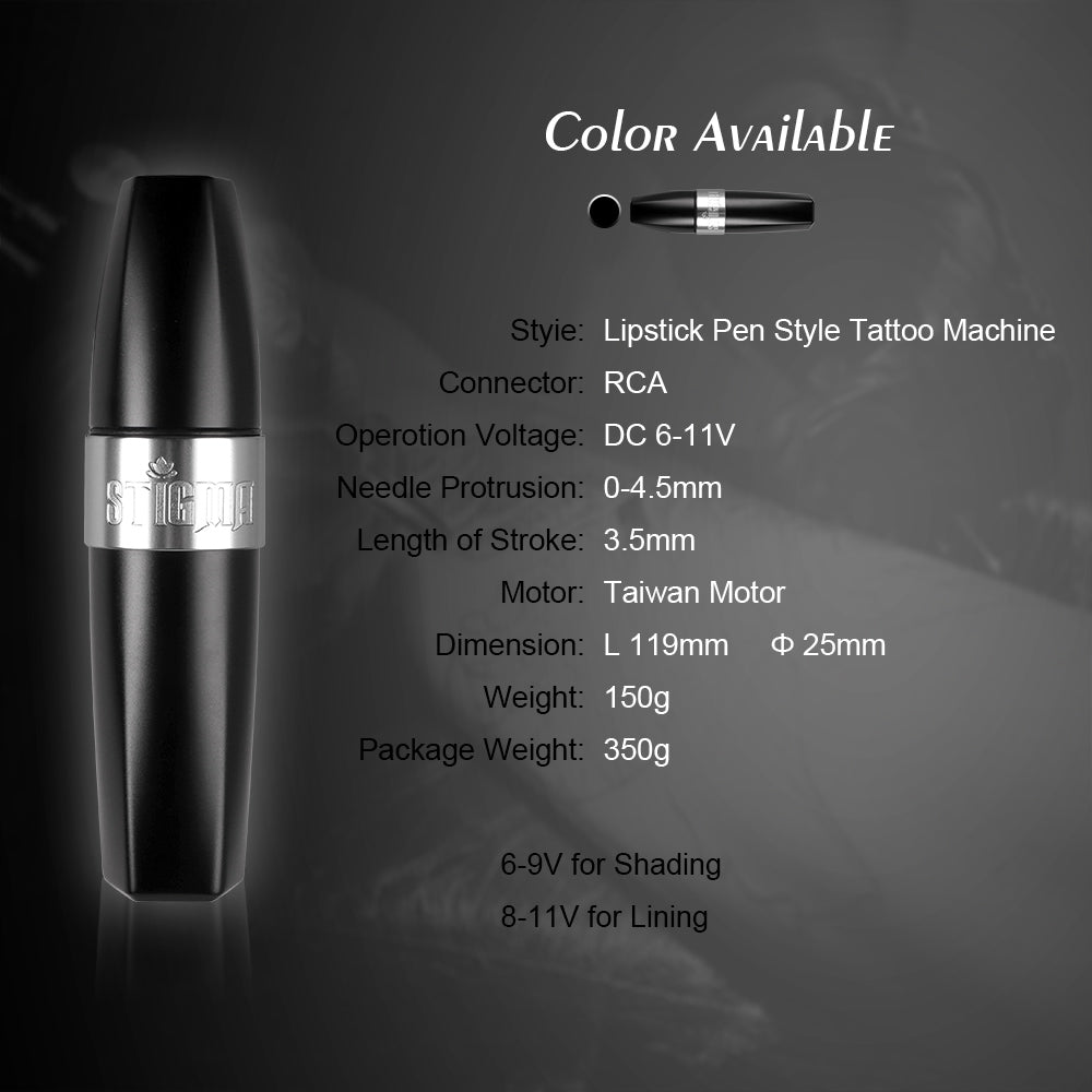 EM123 Solong Tattoo Machine of Lipstick Pen Style