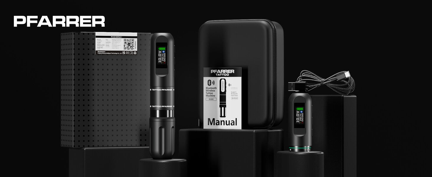 PFARRER Wireless Tattoo Pen Machine E65