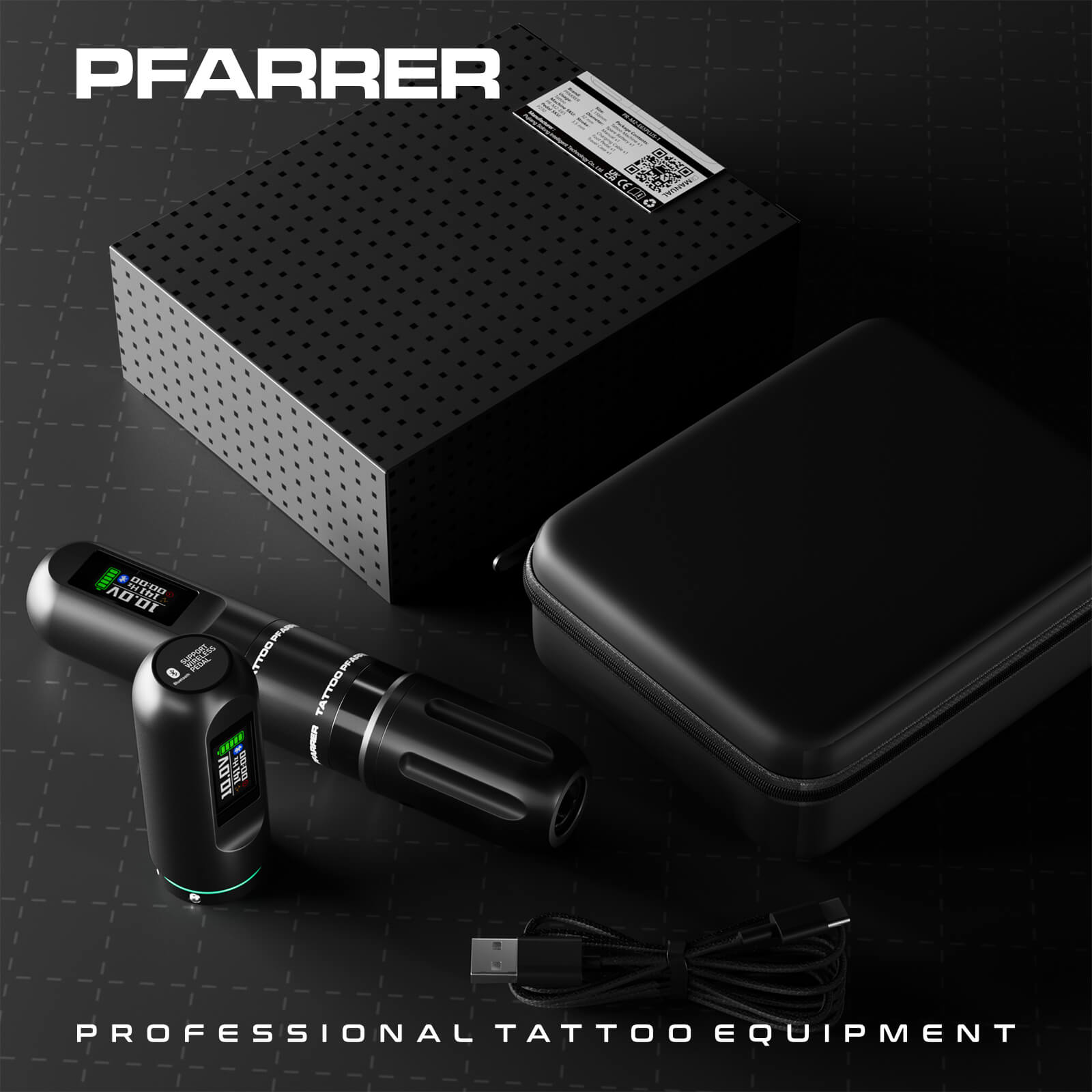PFARRER Wireless Tattoo Pen Machine E65