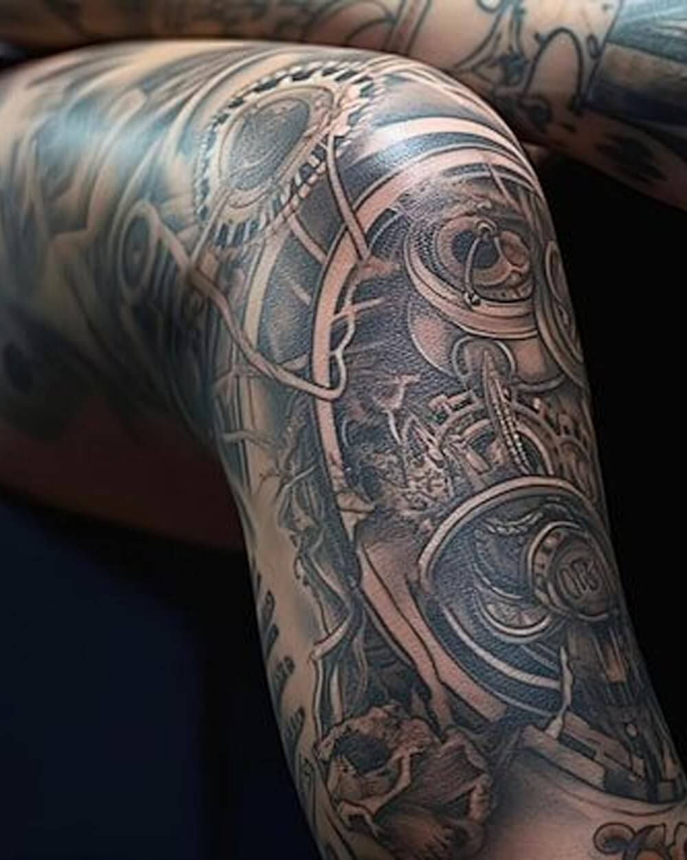 SOLONG E97 Tattoo Machine with Two Fast Charging Batteries Digital LED Display Rotary Tattoo Pen for Artists Black