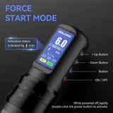 Solong E200 Wireless Tattoo Pen with 7 Stroke Lengths & 1600mAh Battery – Smooth, Quiet & Customizable Design