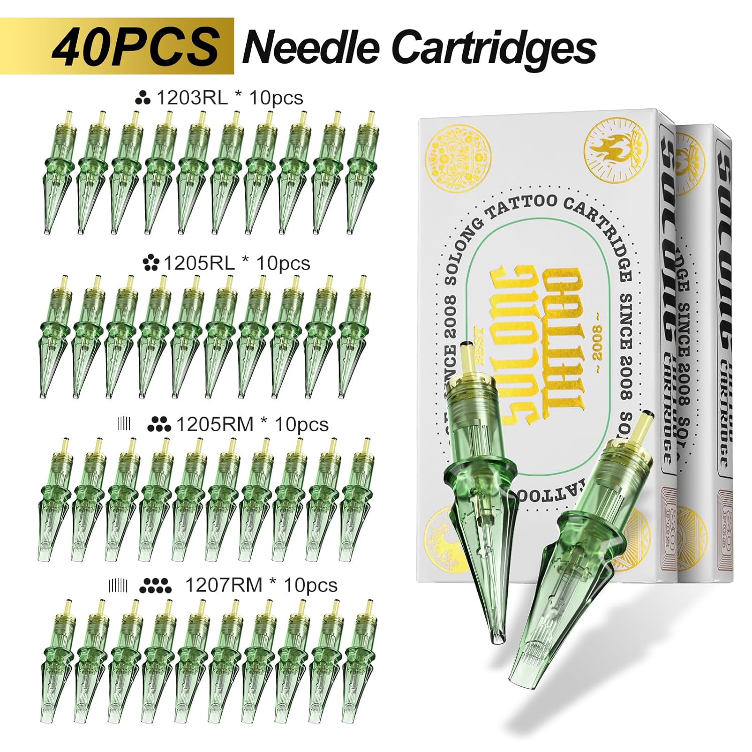 Tattoo Gun,Effeer Complete Wireless Tattoo Gun LED Screen Display Tattoo Kit with 40pcs Cartridge Needles Tattoo Ink Practice Skin Bandage for Beginners