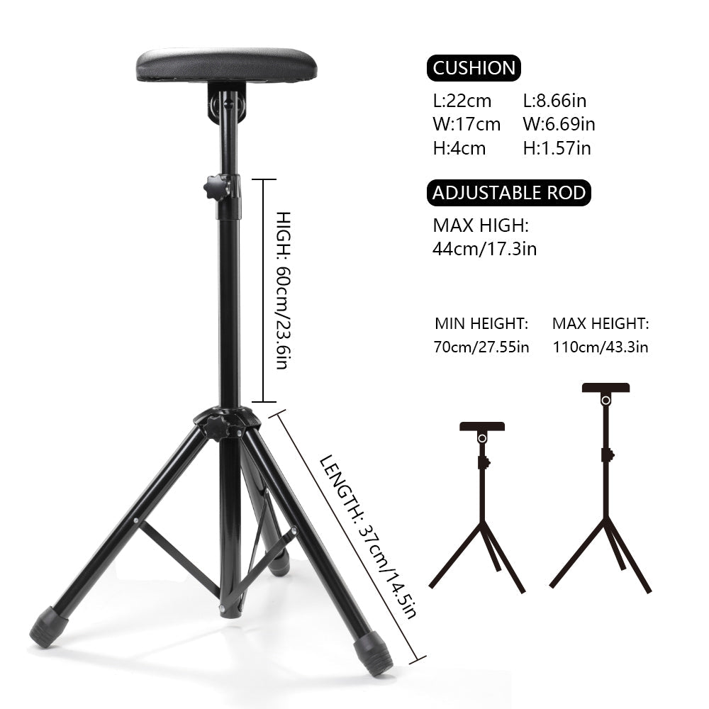 HAWINK Tattoo Armrest Stand Square  with Adjustable Height and Tilt