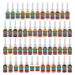 Tattoo Ink Color Set 28/54 PCS 5ml Solong