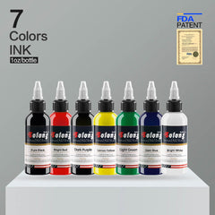 Tattoo Ink Color Set 7/14 PCS 30ml Solong