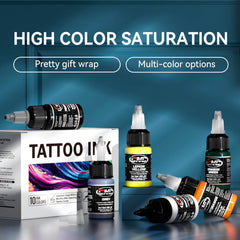 Tattoo Ink 10/16 Colors Set 15ml CNC