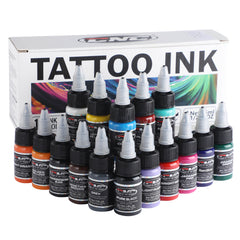 Tattoo Ink 10/16 Colors Set 15ml CNC