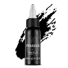 Black Tattoo Ink 30/60ml Vegan-Friendly PFARRER (sig)