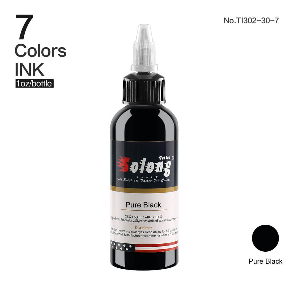 Tattoo Ink Color Set 7/14 PCS 30ml Solong