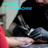 Solong E201 Wireless Tattoo Pen with 7 Stroke Lengths & Dual 1800mAh Batteries – 14H Runtime, High Torque Motor