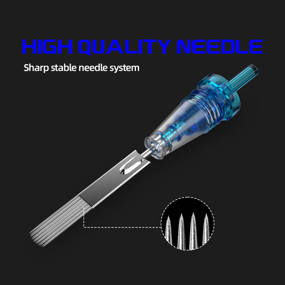 CNC Dimension Tattoo Needle Cartridges Weaved Magnum M1 20PCS