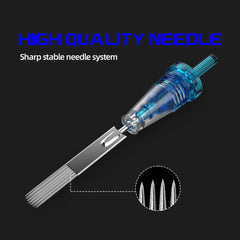 CNC Dimension Tattoo Needle Cartridges Weaved Magnum M1 20PCS