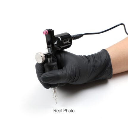 Черни латексови ръкавици за татуировки за еднократна употреба Малък размер 100 бр