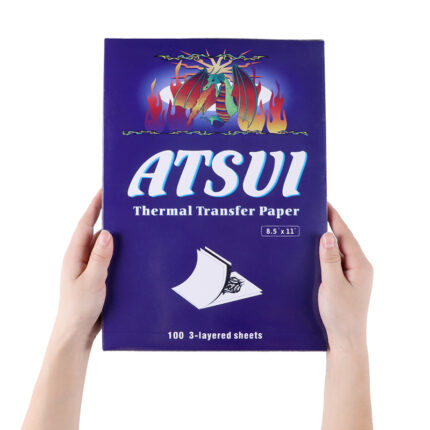 ATSUI ورق استنسل للوشم 100 قطعة(0.50 دولار/العدد)