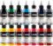 Juego de 14 colores, 1 oz - Tinta para tatuaje profesional Solong TI302-30-14