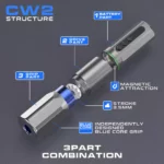 طقم قلم الوشم اللاسلكي CNC CW2 مع 60 عبوة من خراطيش الشرطة