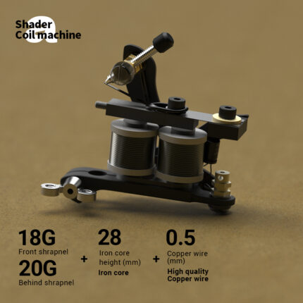Hawink® Traditional Italy בעבודת יד של מכונת קעקוע סליל M322