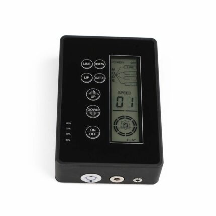 Solong tattoo New Chargable LCD Mobile Tattoo Power Supply without pedal Използвайте за устни вежди eyeline P181