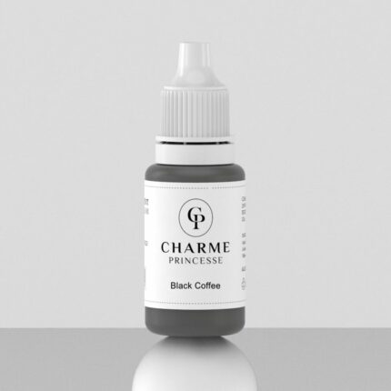 Charme Princesse Microblading Pigment Ink קפה שחור 1/2 OZ