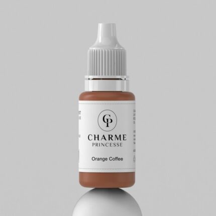 Charme Princess Microblading Ink Pigment Ink Orange Coffee 1/2 OZ