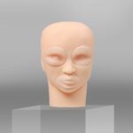 Modelo de cabeza de entrenamiento de maniquí de silicona extraíble