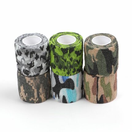 Solong Tattoo Non Woven Tattoo Grip Bandage Camo Color 6бр./кутия