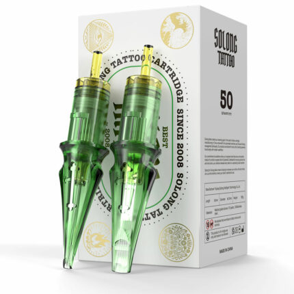 50PCS Mixed Size, Solong Tattoo Needles - The King's Sword Cartridges EN01S
