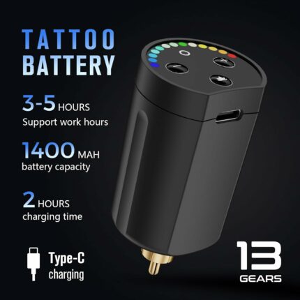 Безжична батерия за татуировки P802-1-RCA