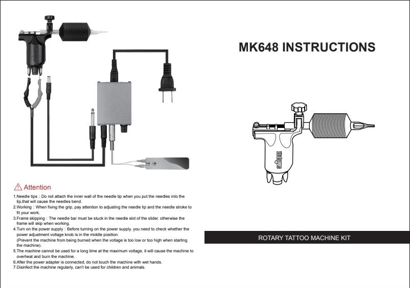 MK648 manual