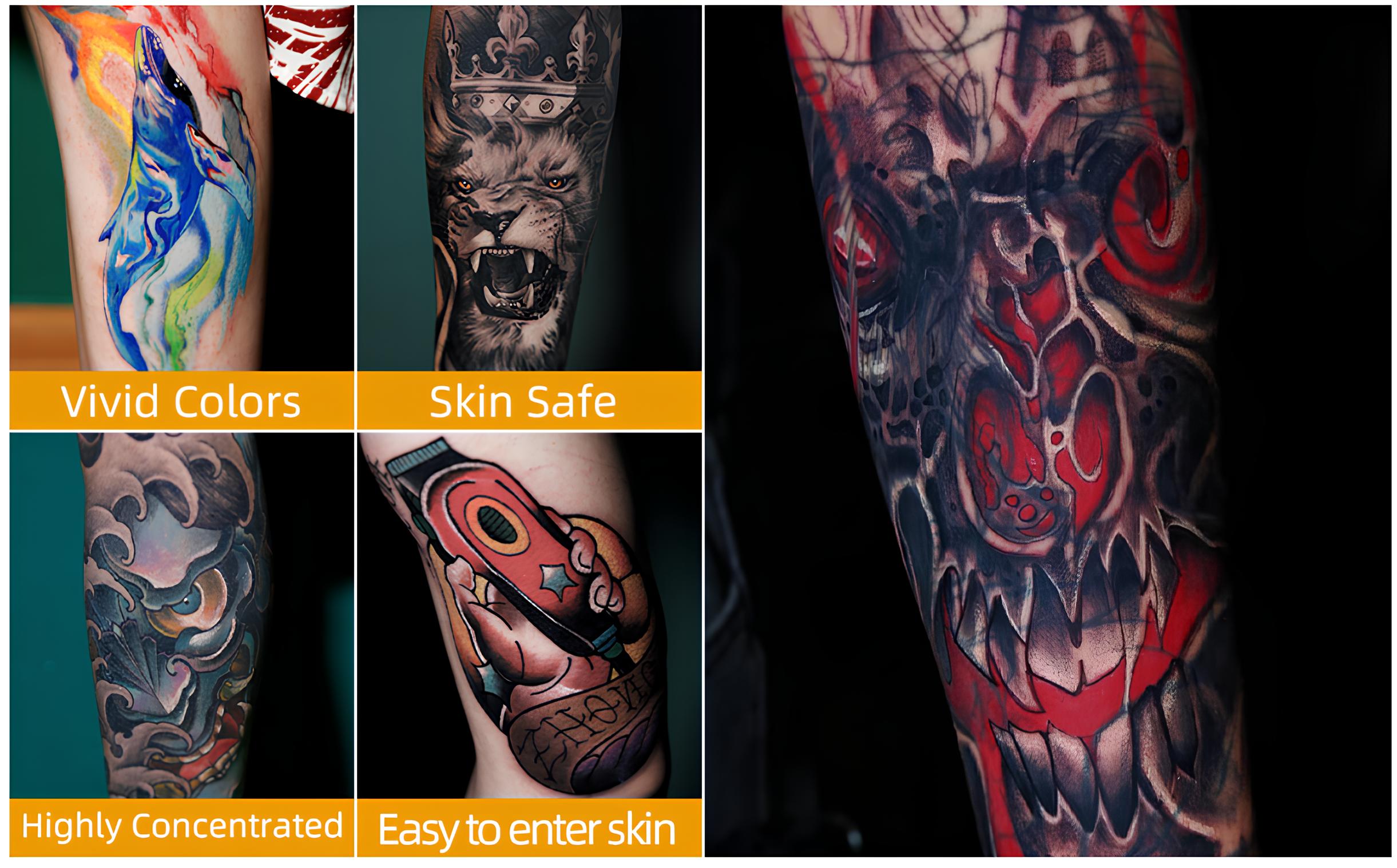комплекти мастила за татуировки