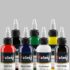 Solong Professional Tattoo Ink Set 7 kompletta färger 1oz (30 ml)