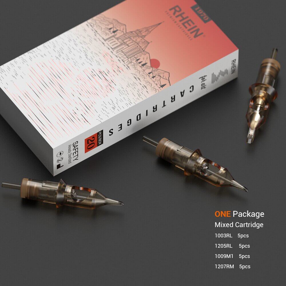 Solong Tattoo Pen Machine Kit Batterie-Netzteil EM136P199RCAY20